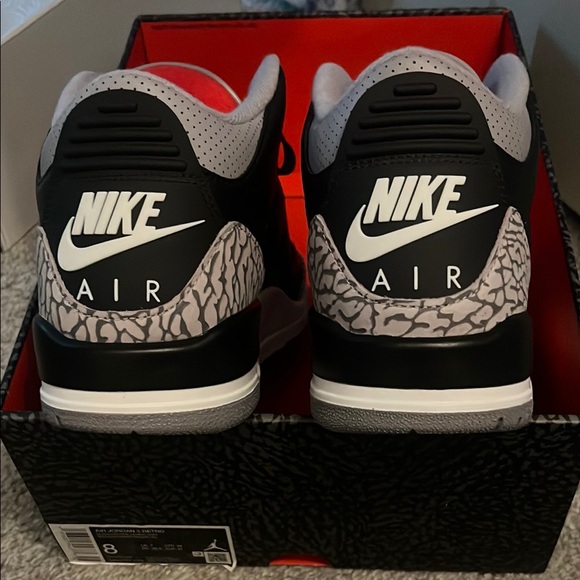 Air Jordan 3 Black cement main image 4